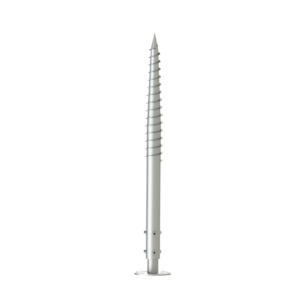 Adjustable Ground Screw with Flange